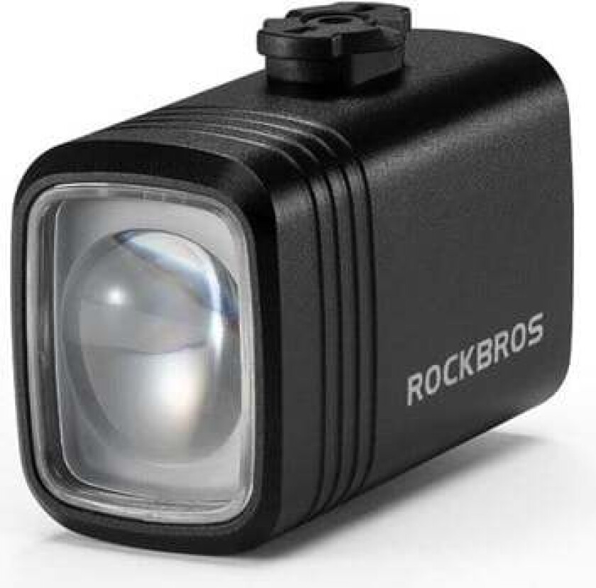 Bilde av M6 1000 lm front rechargeable bike light 2800 mAh - black