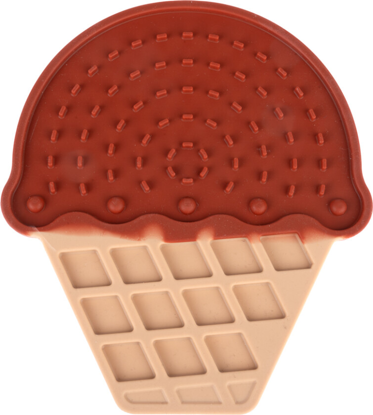 slikkematte Chocolate Ice Cream - L 20 x B 17,5 x H 1 cm