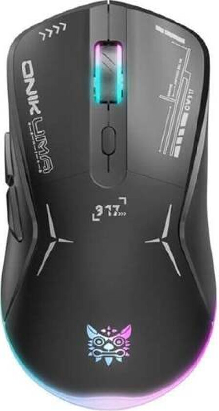 CW917 Wired Gaming Mouse (Black) - Gaming mus - Svart