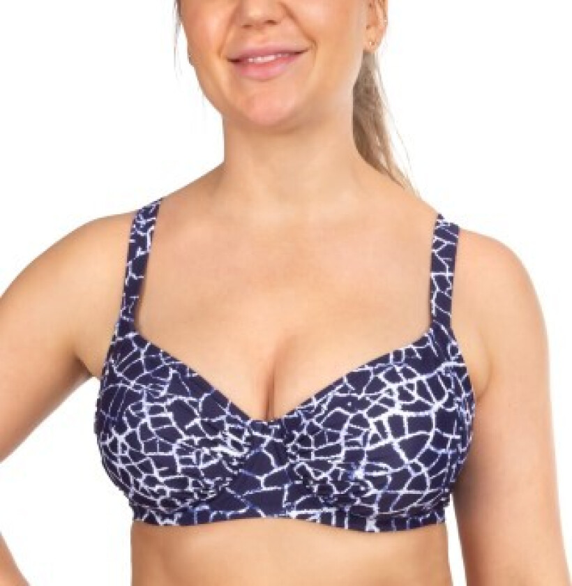 Damella Sophia Navy Crackle Underwire Bikini Bra * Kampanje *
