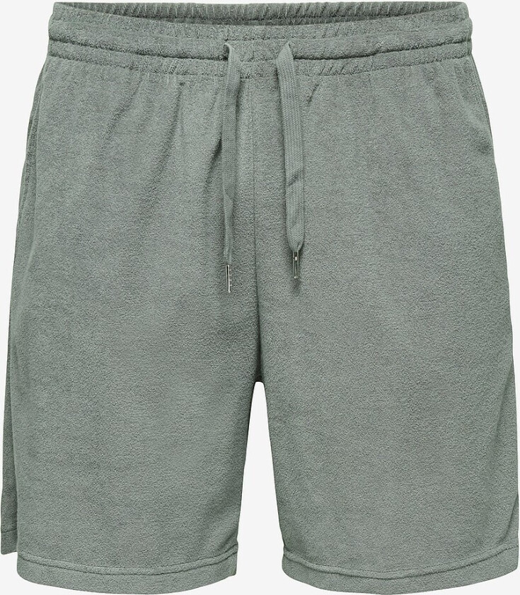 Sweatshorts onsTellas Reg - Grå