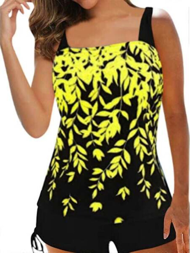 Bilde av Tankini-badedraktsett for damer med shorts i store størrelser