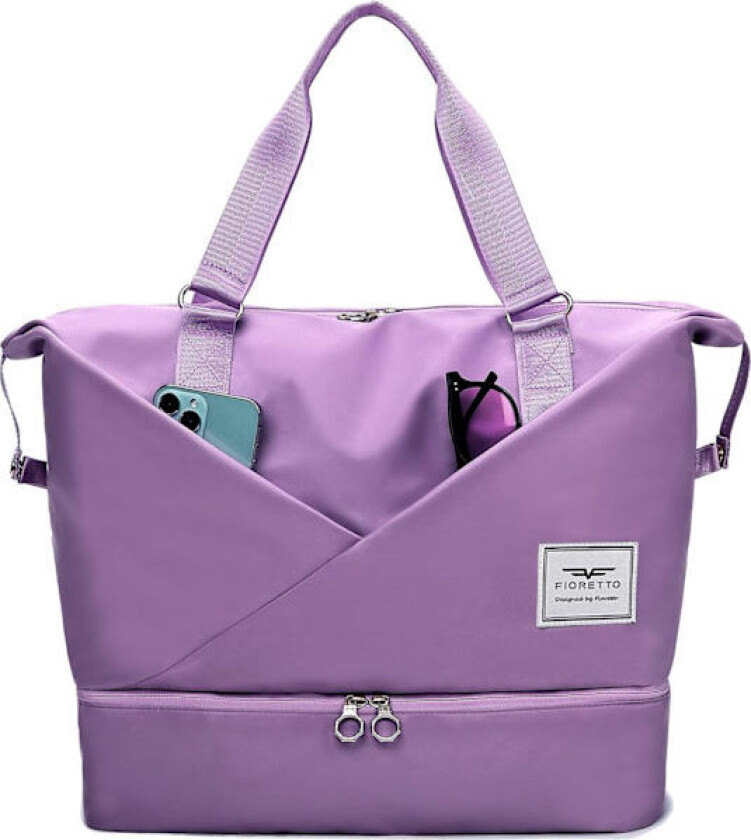 Reiseveske for damer med laptoprom, vannavvisende gymbag weekendbag overnattingsveske sykehusveske