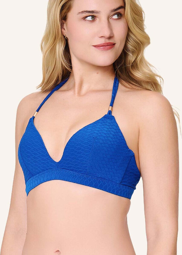 Blue Crush bikinitopp med bøyle, blå, Størrelse: 38F, Kvinner