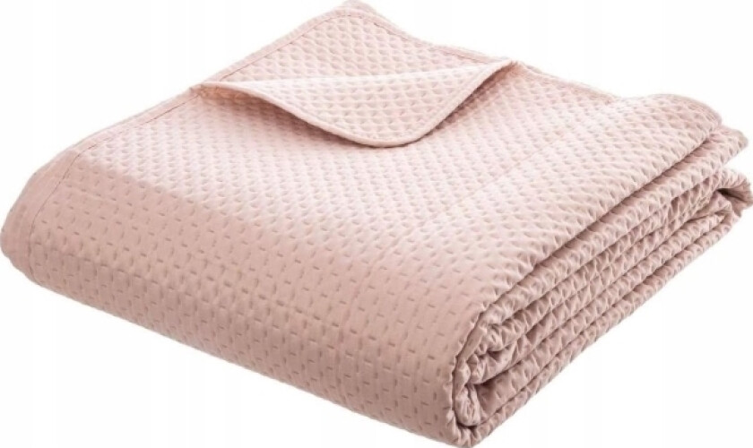 DOLCE sengeteppe 240 x 260 cm, 2 puter, sett, pastellrosa