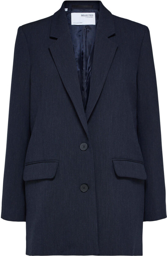 Selected Femme Rita Relaxed Blazer - Dark Sapphire