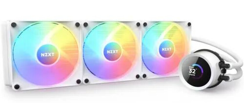 Kraken 360 White RGB - CPU Vannkjøling - Max 31 dBA