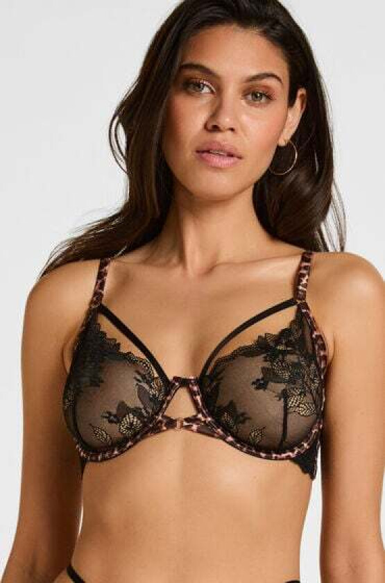 Ikke-Polstret BH Med Bøyle Tasha Svart