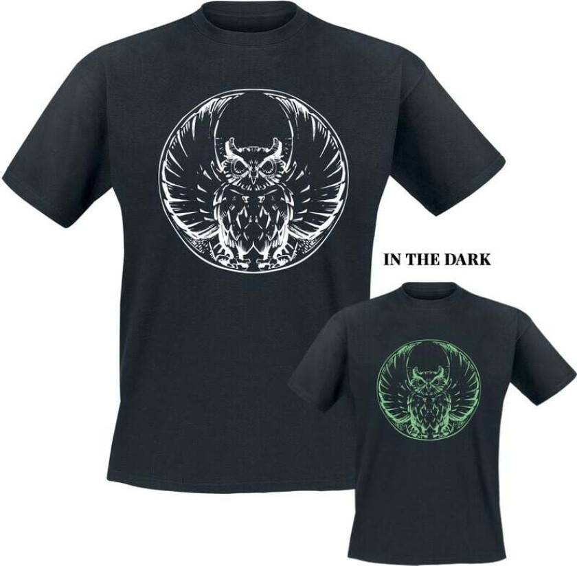 T-skjorte - Court Of Owls - M til 3XL - Herrer - svart
