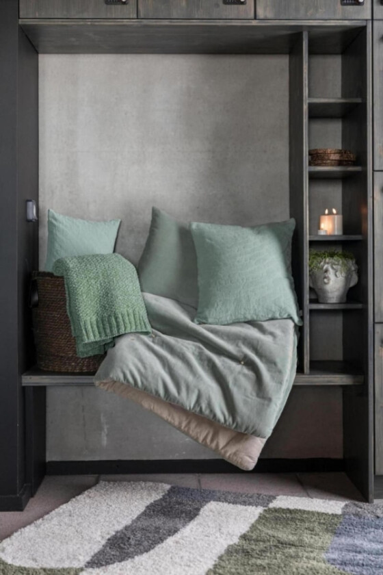 VIVARAISE ELISE CUSHION OPALINE 30X50