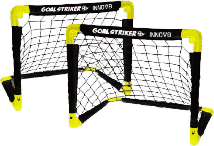Sammenleggbart Fotballmål 2-Pakning 50x44x44 Cm