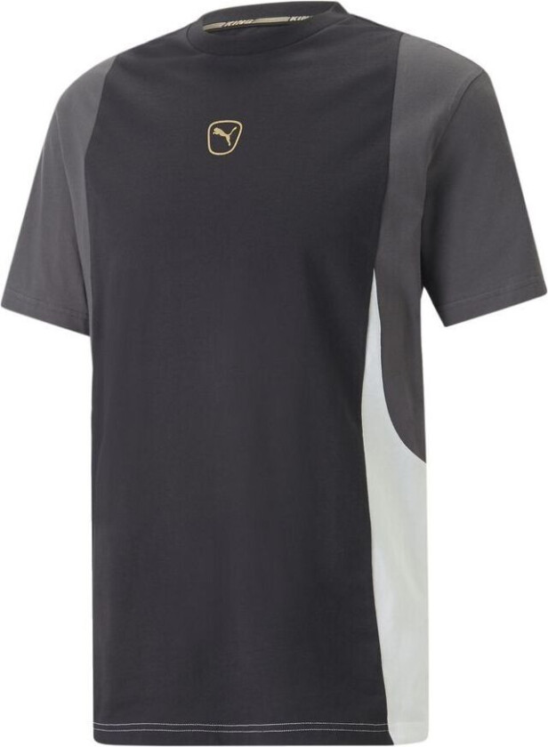 T-skjorte King Top - Svart/Grå/ White, størrelse Small
