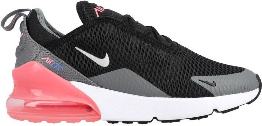 Sneaker Air Max 270 - Svart/Metallisk sølv/Grå/Rosa Barn, størrelse 30