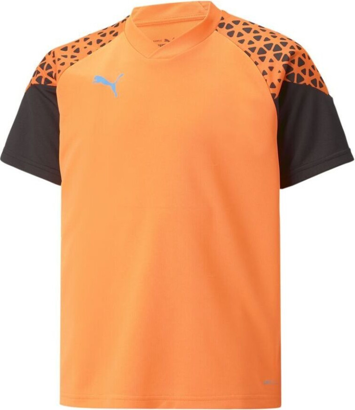 Trenings T-skjorte Individualcup - Oransje/ Svart Barn, størrelse 164 cm