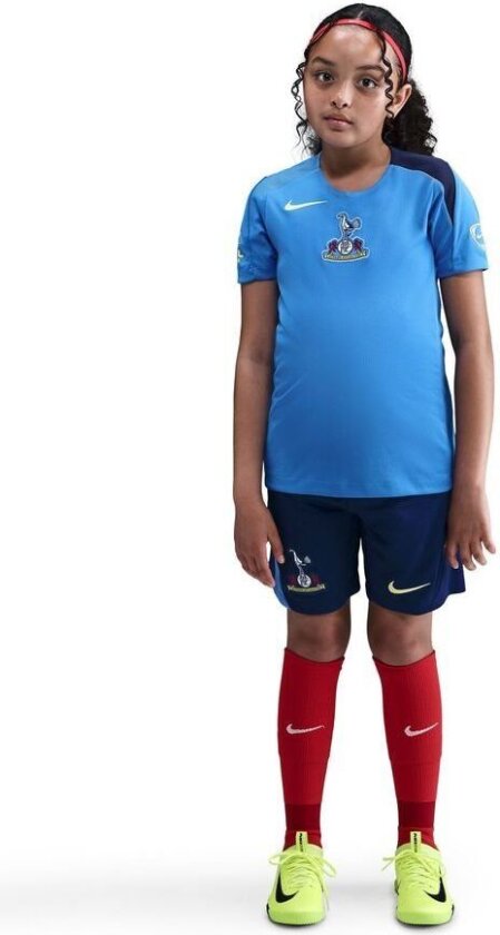 Tottenham Trenings T-Skjorte Dri-FIT Strike 3. - Stillehavsblå/Gul Barn - Nike, størrelse M: 137-147 cm