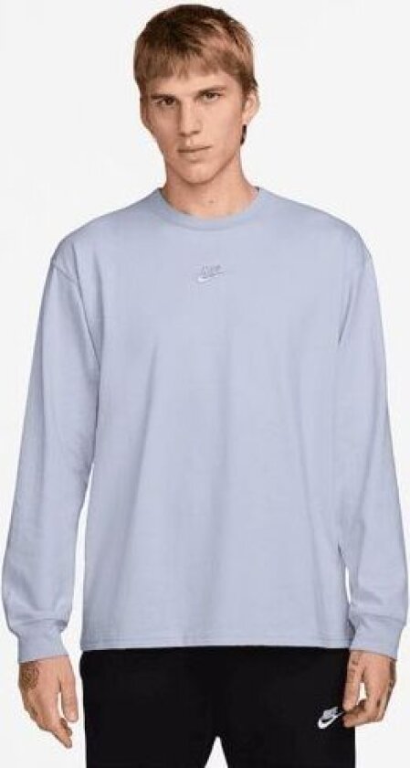 T-skjorte NSW Premium Essentials - Blå Langermet, størrelse Large