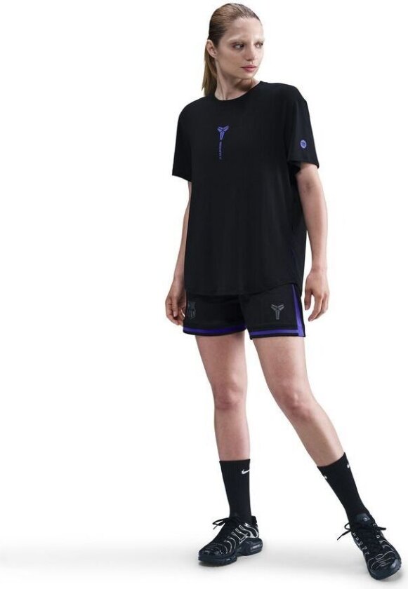 Barcelona T-skjorte Dri-fit One Relaxed Borte - Svart/lilla Kvinner - Nike, størrelse Large