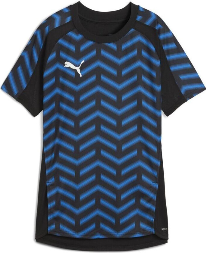 Trenings T-Skjorte IndividualBlaze - Svart/ White/Blå Kvinner, størrelse X-Small