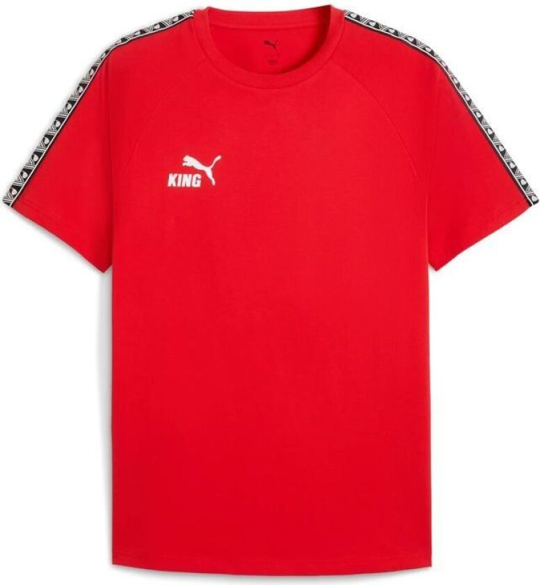 T-skjorte teamKING - Rød/ White/ Svart, størrelse 3XL