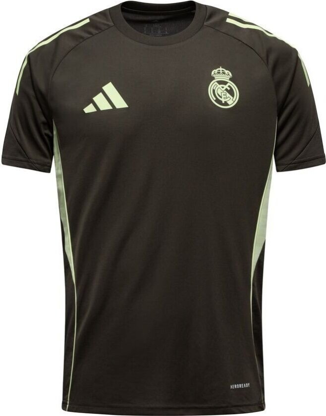 Real Madrid Trenings T-Skjorte Tiro 25 - Grå - adidas, størrelse Medium