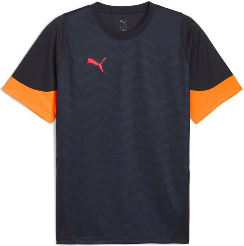 Trenings T-Skjorte IndividualCUP - Navy/rød/Varmebrann, størrelse Small