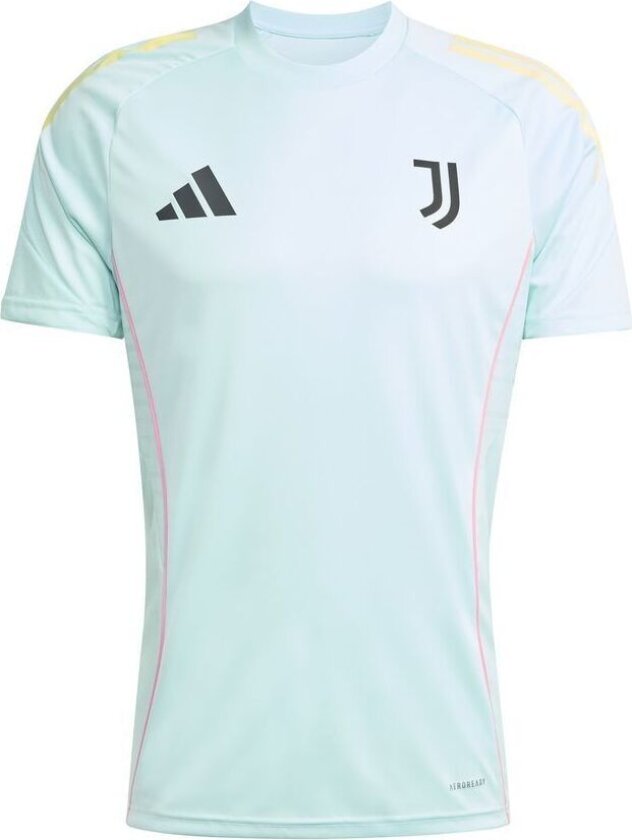 Juventus Trenings T-skjorte Tiro 25 - Semi Flash Aqua - adidas, størrelse Large
