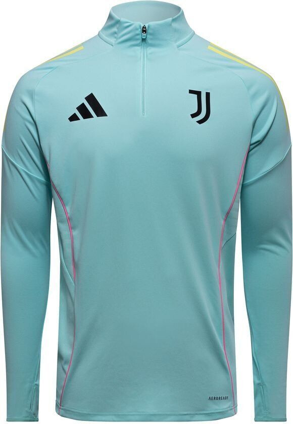 Juventus Treningsskjorte Tiro 25 - Semi Flash Aqua Barn - adidas, størrelse 152 cm