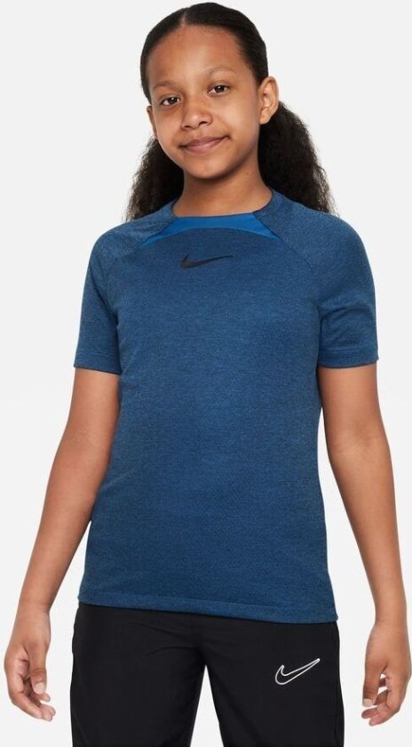 Trenings T-Skjorte Dri-FIT Academy - Blå/Svart Barn, størrelse L: 147-158 cm