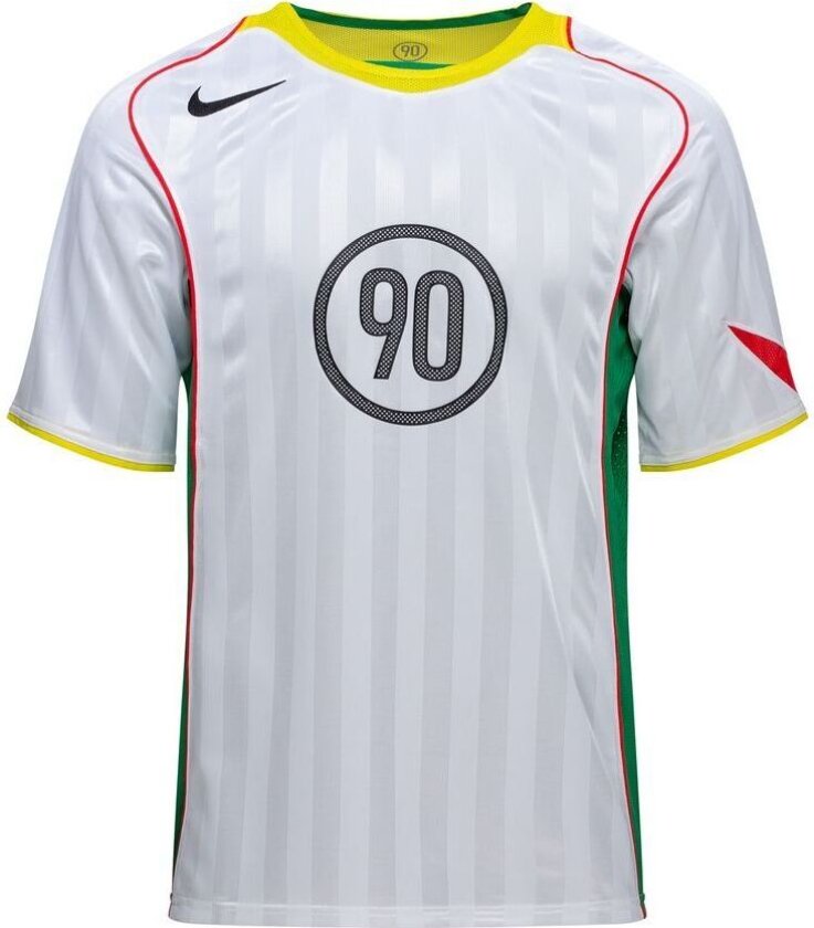 Trenings T-Skjorte Dri-FIT T90 Energy Jersey - Hvit/Gul/Rød/Svart, størrelse Small