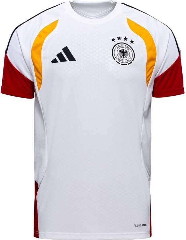 Tyskland Trenings T-skjorte Tiro 26 World Cup 2026 - Hvit Barn - adidas, størrelse 152 cm