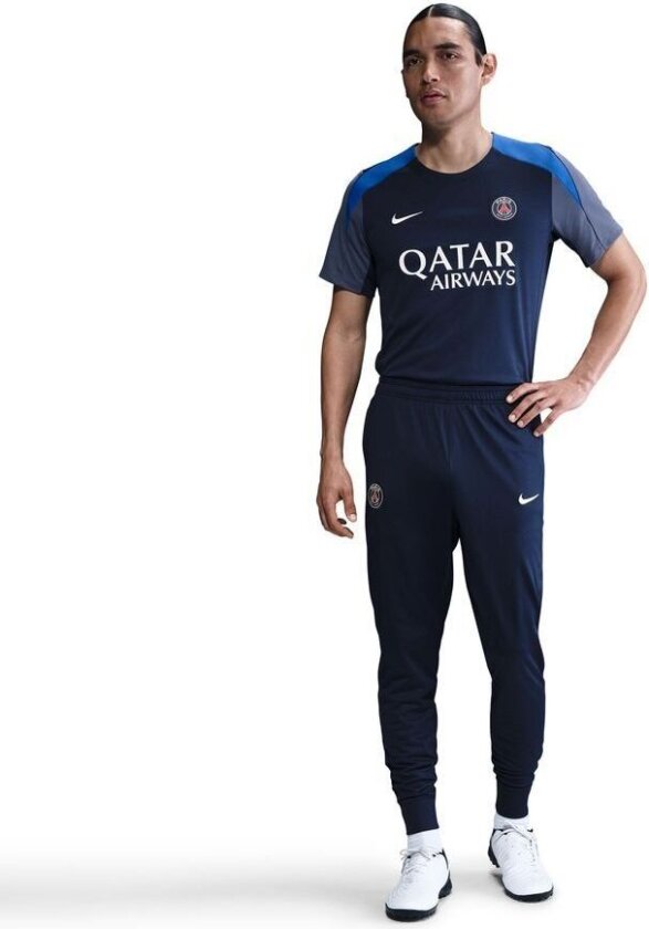 Paris Saint Germain Trenings T-Skjorte Dri-FIT Strike - Navy/blå/Hvit - Nike, størrelse XX-Large