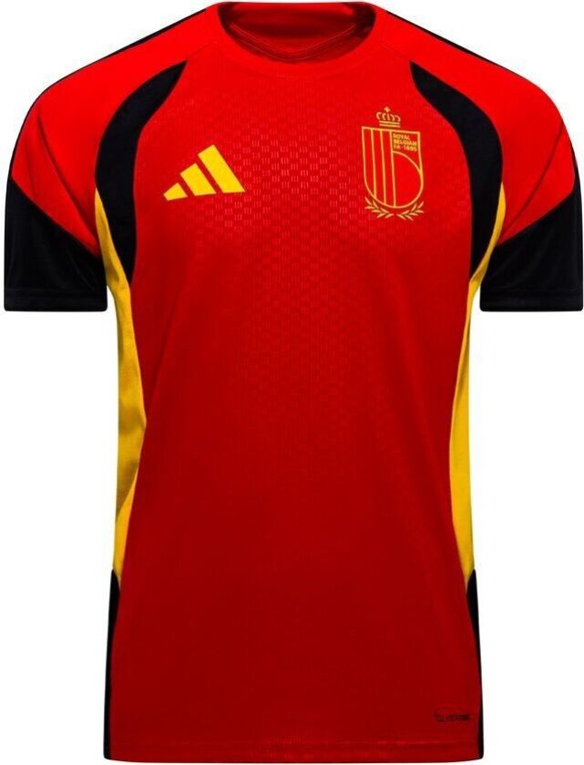 Belgia Trenings T-Skjorte Tiro 26 World Cup 2026 - rød Barn - adidas, størrelse 164 cm