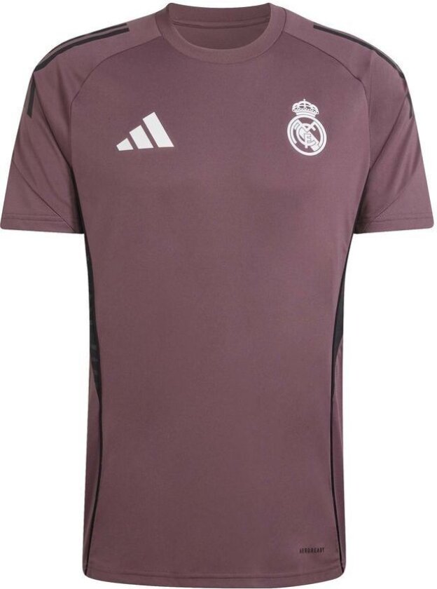 Real Madrid Trenings T-skjorte Tiro 25 - Lilla - adidas, størrelse X-Small