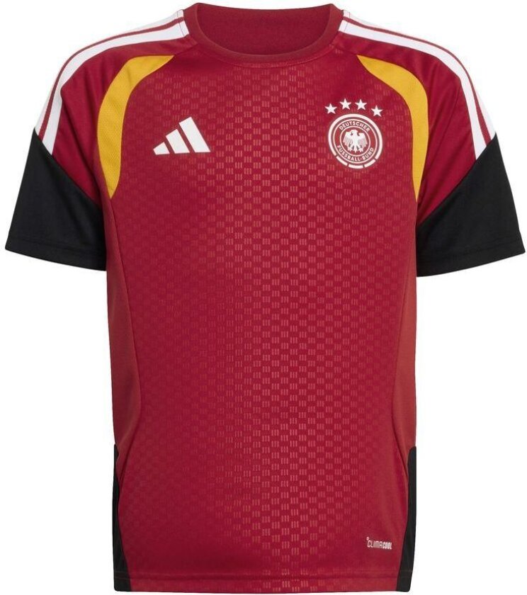 Tyskland Trenings T-Skjorte Tiro 26 World Cup 2026 - Rød Barn - adidas, størrelse 152 cm