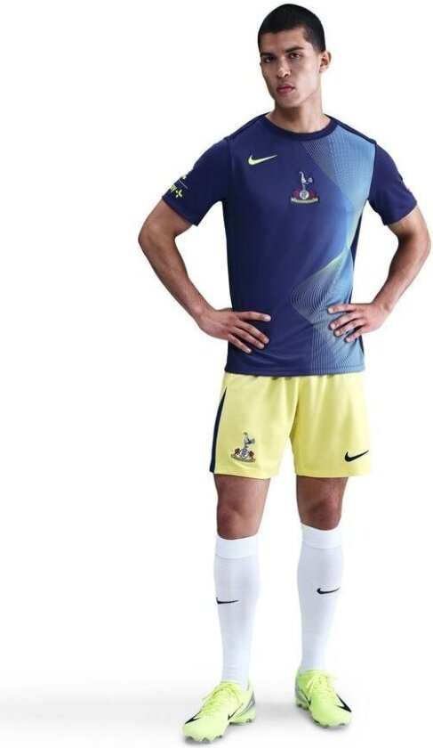 Tottenham Trenings T-Skjorte Dri-FIT Academy Pro Pre Match 3. - Blå/Gul - Nike, størrelse X-Large