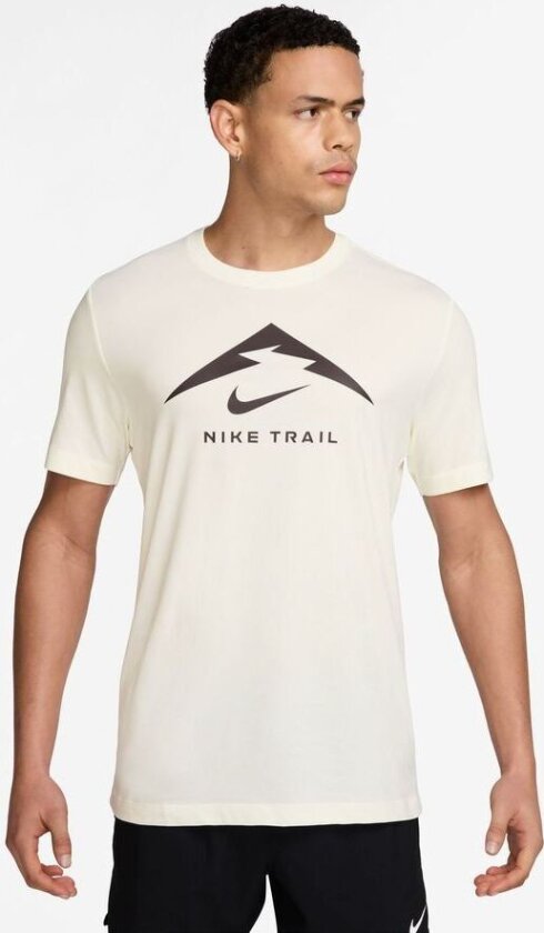 Løpe t-skjorte Dri-FIT Run Trail - Seil, størrelse X-Large