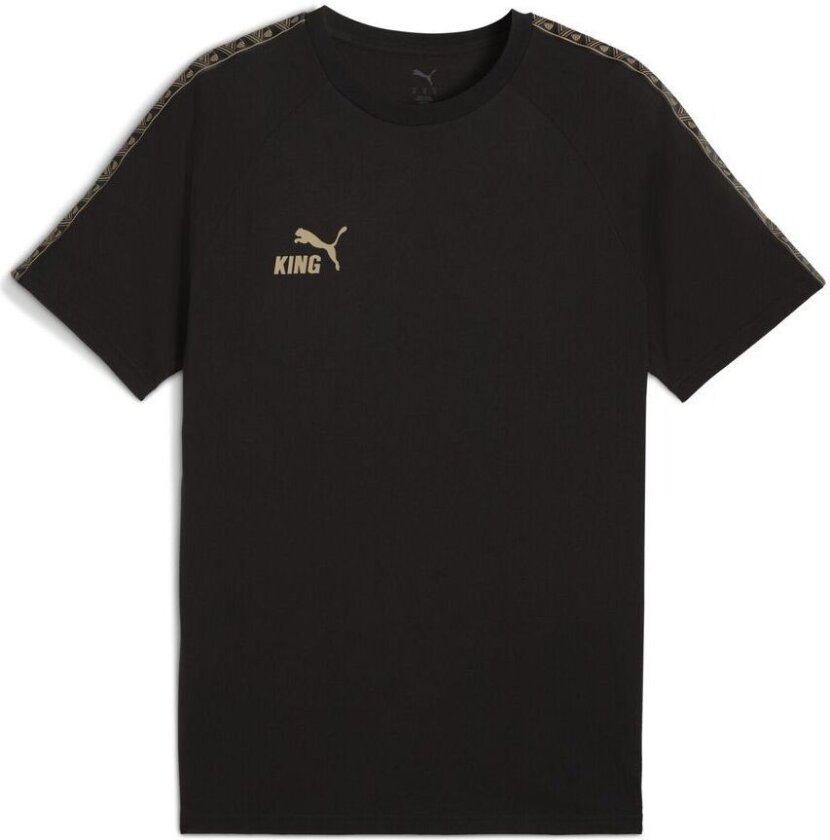 T-skjorte King - Svart/ Gold, størrelse XX-Large