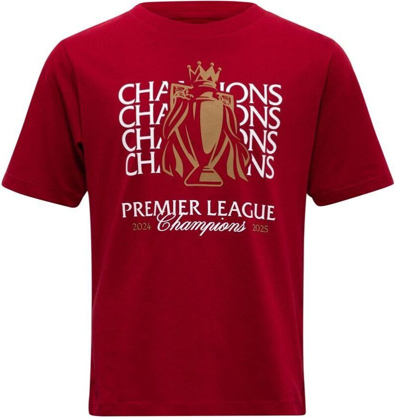Liverpool T-skjorte Champions Trophy - Svart/gull Barn - Liverpool Fc, størrelse 7-8 years/116-126 cm