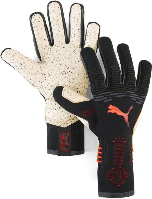 Keeperhansker Future Ultimate NC Eclipse - Svart/rød, størrelse 9½