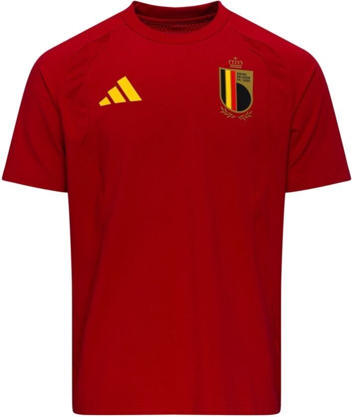 Belgia T-skjorte Tiro 26 Travel World Cup 2026 - Rød - adidas, størrelse X-Small