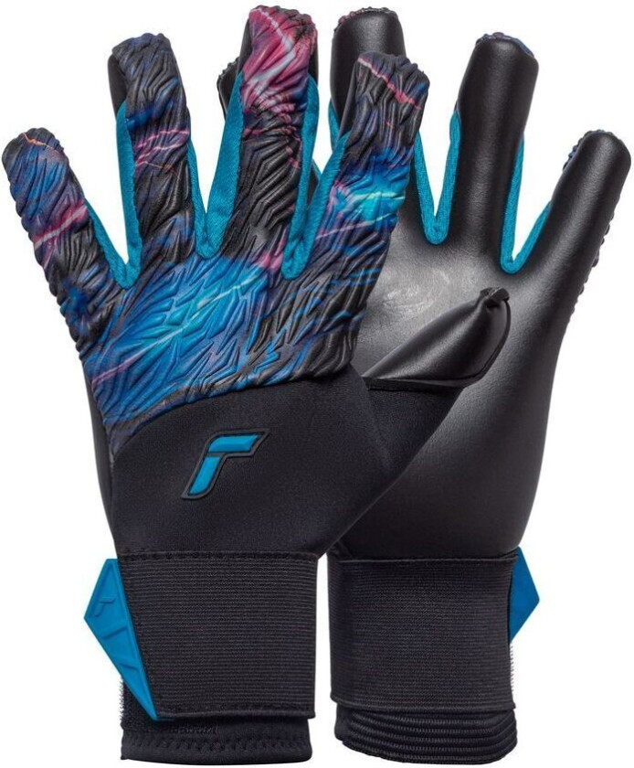 Keeperhansker Venomous Infinity - Svart/kosmisk Fordypning, størrelse 9