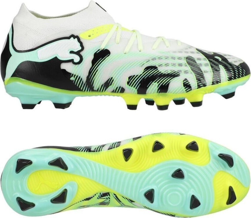 Future 9 Pro Fg/ag Creativity - Gul/mint/ White/ Svart, størrelse 44