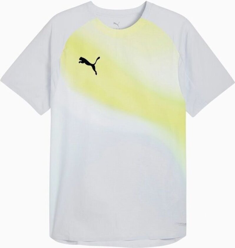 Trenings T-skjorte Individuell Lightspeed Ultimate - Silver Mist/svart/gul, størrelse X-Small