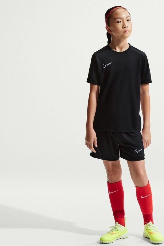 Trenings T-skjorte Dri-fit Academy 25 - Svart/hvit Barn, størrelse Medium