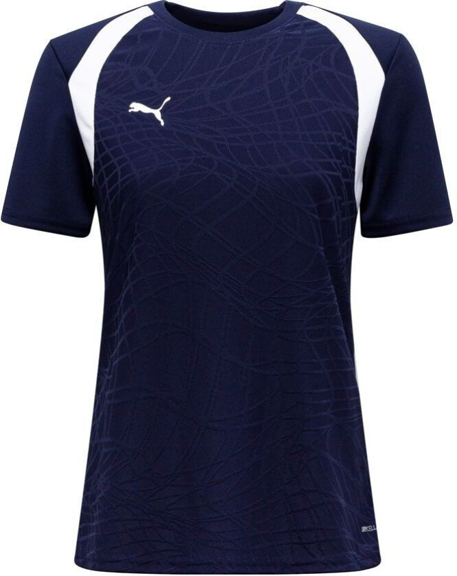 Trenings T-skjorte Teamfinal26 - Navy/ White Kvinner, størrelse X-Small