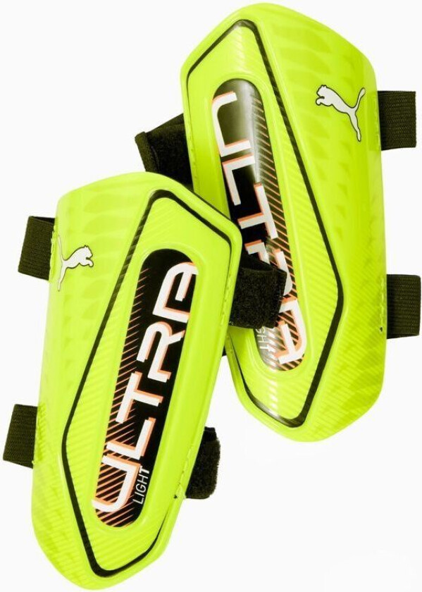 Leggbeskyttere Ultra Light Strap Unleashed - Lime Squeeze/svart, størrelse XX-Small