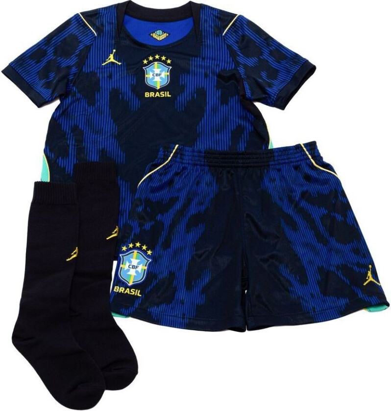 Brasil Bortedrakt World Cup 2026 Mini-kit Barn - Nike, størrelse S: 104-110 cm