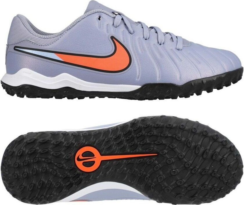 Tiempo Legend 10 Academy TF Scary Good - Blå/Svart Barn - Turf (TF), størrelse 36½