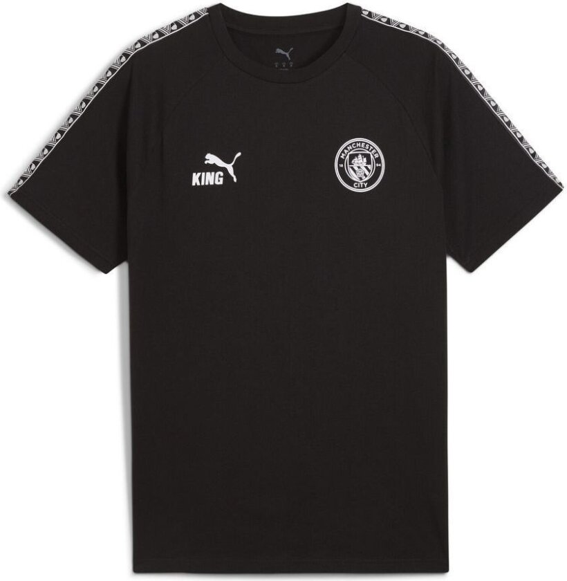 Trenings T-skjorte Mcfc King - Svart, størrelse Small