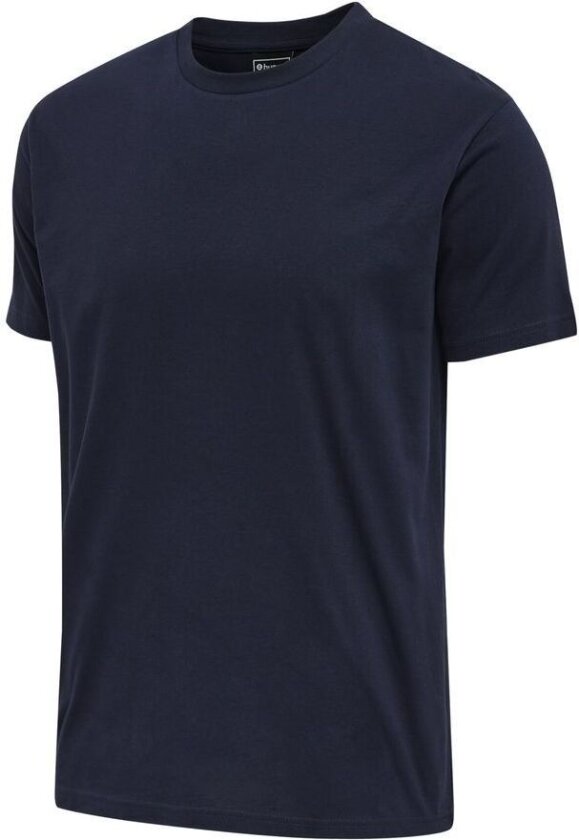T-skjorte Basic - Navy, størrelse Large